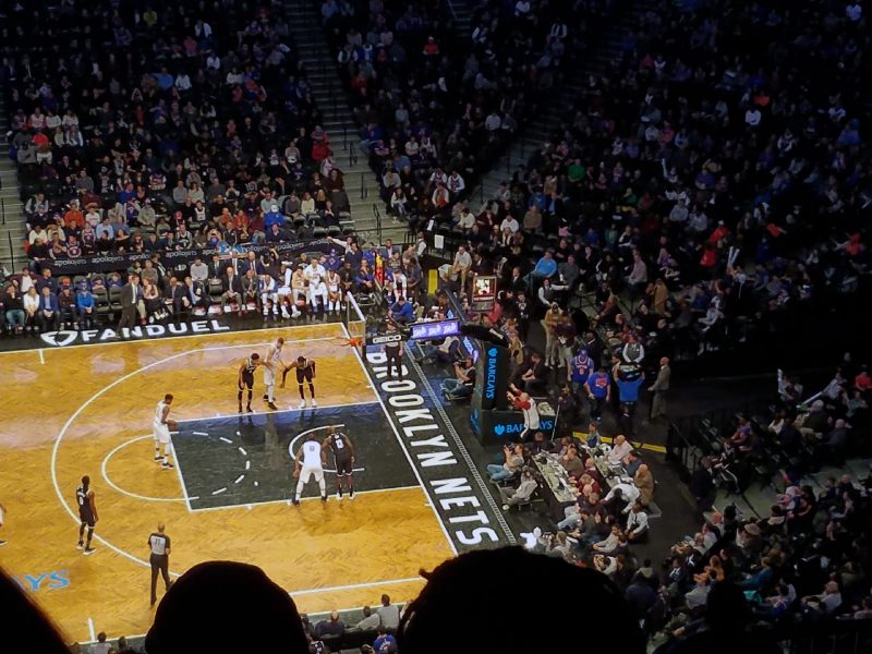 Illustration for article titled Went to first NBA game today